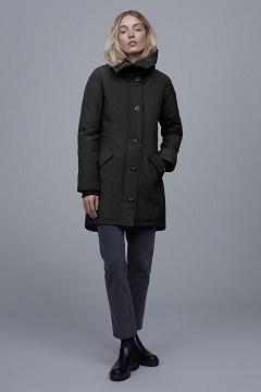 Chamarras Canada Goose Mujer México - Rossclair Abrigos Negros HG1895630